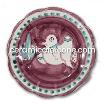 Dessert plate "Animals: sea...